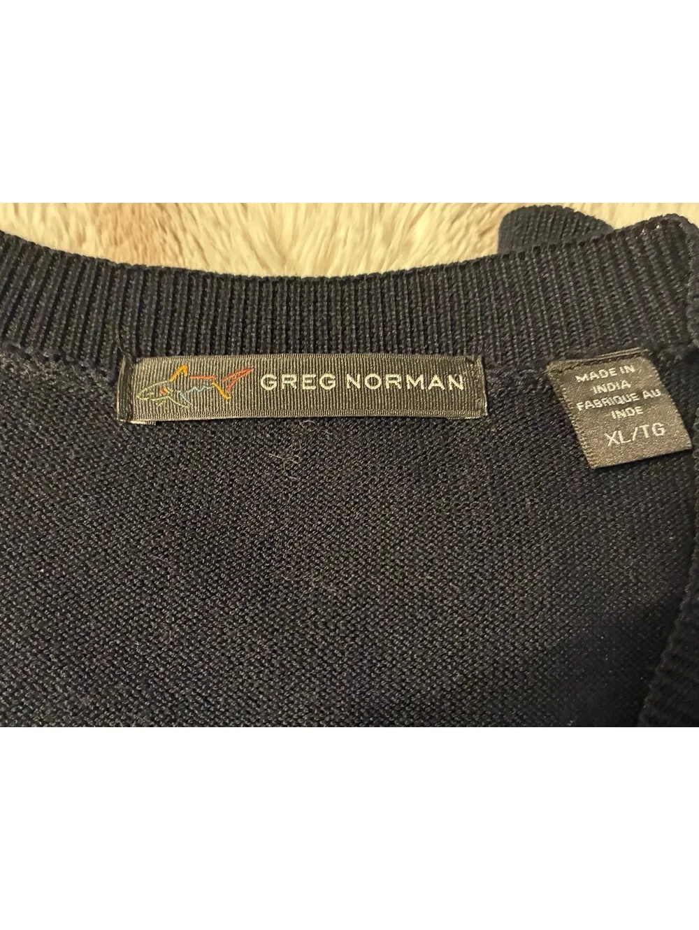 Greg Norman Golf Argyle Sweater Vest Mens XL